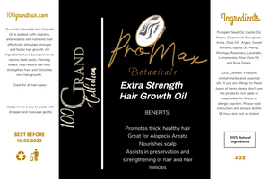 Pro Max Hair Growth Oil